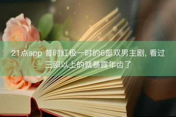 21点app 昔时红极一时的6部双男主剧, 看过三部以上的就暴露年齿了